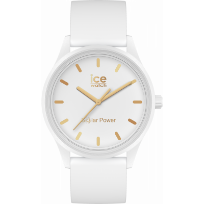 Ice Watch® Analogique 'Ice Solar Power - White Gold' Femmes Montre (Moyen) 020301