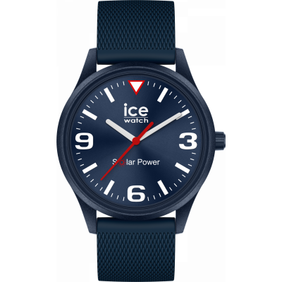 Ice Watch® Analogique 'Ice Solar Power - Casual Blue Red' Mixte Montre (Moyen) 020605