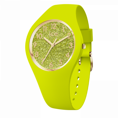 Ice Watch® Analogique 'Ice Glitter - Neon Lime' Femmes Montre 021225