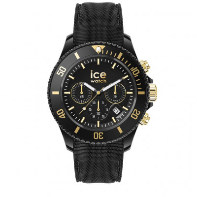 Ice Watch® Chronographe 'Ice Chrono - Black Gold' Hommes Montre (Moyen) 021602