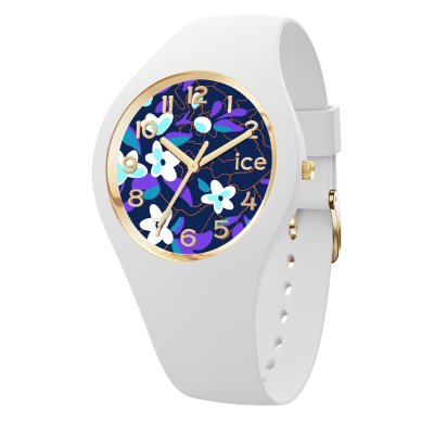 Ice Watch® Analogique 'Ice Flower - Digital Purple' Femmes Montre (Petite) 021734