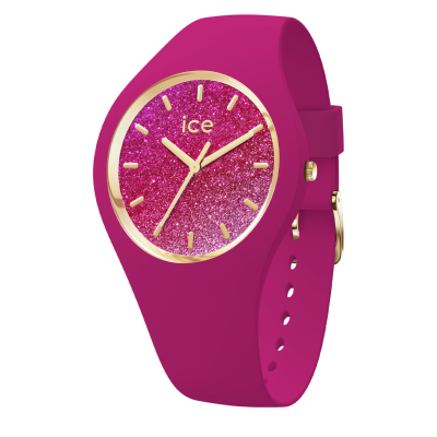 Ice Watch® Analogique 'Ice Glitter - Fuschia Pink' Filles Montre (Petite) 022575