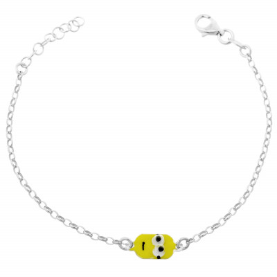 Orphelia® 'Minion' Enfant Argent Bracelet - Argent ZA-7135