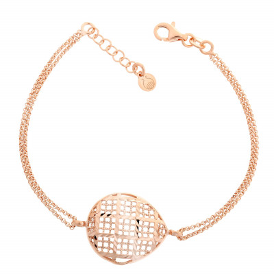 Orphelia® 'Pina' Femmes's Argent Bracelet - Rosé ZA-7191/RG
