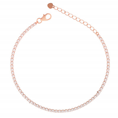 Orphelia®  Femmes Argent Bracelet - Rosé ZA-7275/RG