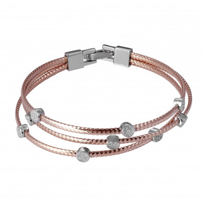 Orphelia®  Femmes Argent Bracelet - Rosé ZA-7414