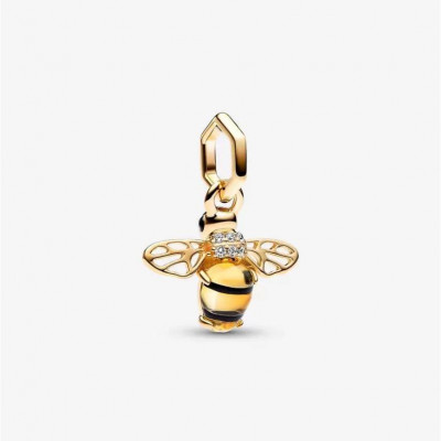 Pandora® 'Sparkling Bee' Femmes Métal plaqué Charm - Or 762672C01