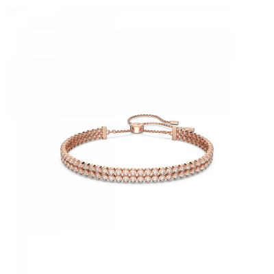 Swarovski® 'Subtle' Femmes Métal plaqué Bracelet - Rosé 5224182