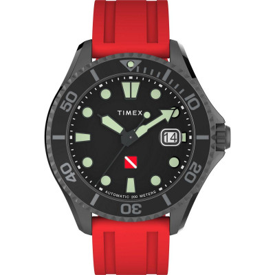 Timex® Analogique 'Deep Water Tiburon Automatic' Hommes Montre TW2W21000