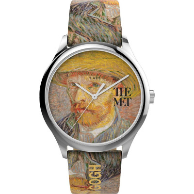 Timex® Analogique 'The Met X Van Gogh' Hommes Montre TW2W25100