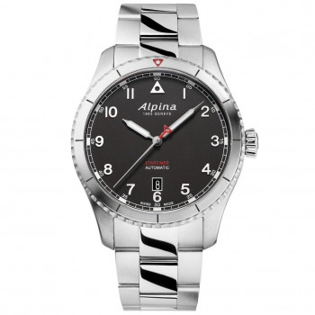 Alpina® Analogique 'Startimer Pilot' Hommes Montre AL-525BW4S26B