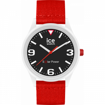 Ice Watch® Analogique 'Ice Solar Power - Red Tide' Mixte Montre (Moyen) 020061