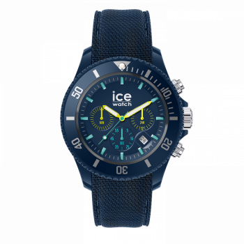 Ice Watch® Chronographe 'Ice Chrono - Blue Lime' Hommes Montre (Large) 020617