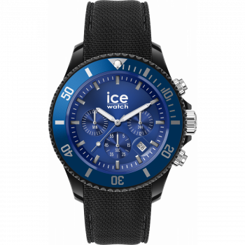 Ice Watch® Chronographe 'Ice Chrono - Black Blue' Hommes's Regarder 020623