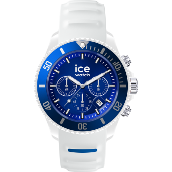 Ice Watch® Chronographe 'Ice Chrono - White Blue' Hommes Montre 021424
