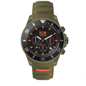 Ice Watch® Chronographe 'Ice Chrono - Khaki Orange' Hommes Montre (Moyen) 021427