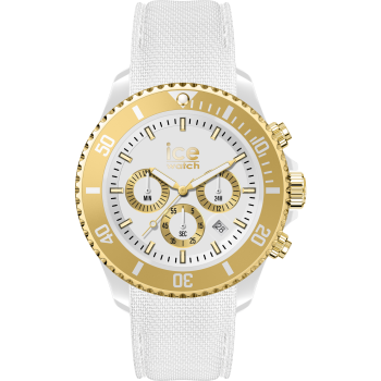 Ice Watch® Chronographe 'Ice Chrono - White Gold' Mixte Montre 021595