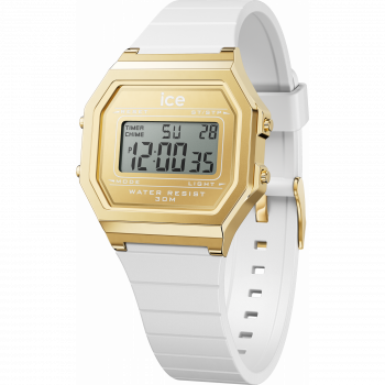 Ice Watch® Digital 'Ice Digit Retro - White Gold' Femmes Montre 022049