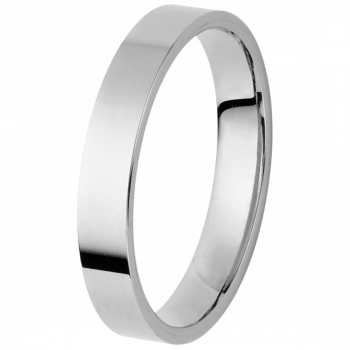 Orphelia®  Mixte Or blanc 9C Wedding ring - Argent OR125/40/NY/56