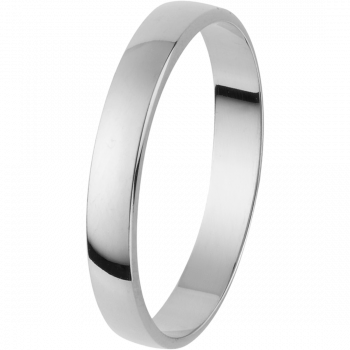 Orphelia®  Mixte Or blanc 9C Wedding ring - Argent OR130/20/NY/62