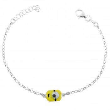 Orphelia® 'Minion' Enfant Argent Bracelet - Argent ZA-7135/1