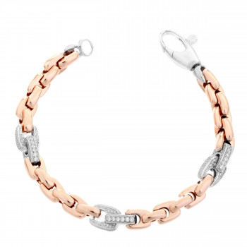 Orphelia®  Femmes Argent Bracelet - Rosé ZA-7158