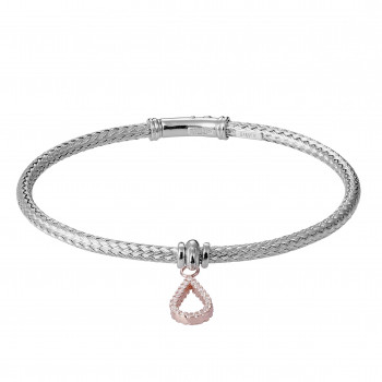 Orphelia®  Femmes Argent Bracelet - Argent/Rose ZA-7398