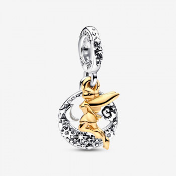 Pandora® 'Disney Tinker Bell' Femmes Argent Charm - argent/or 762517C01