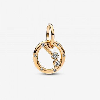 Pandora® 'Zodiac Sign' Femmes Métal plaqué Charm - Or 762719C01