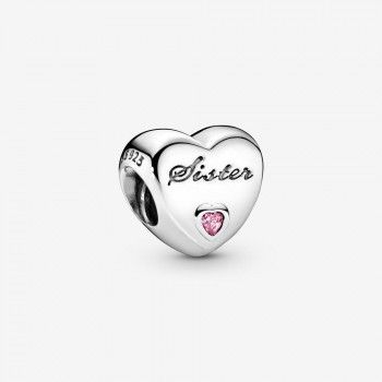 Pandora® 'Family & Friends' Femmes Argent Charm - Argent 791946PCZ