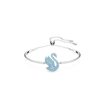 Swarovski® 'Iconic Swan' Femmes Métall Bracelet - Argent 5660595