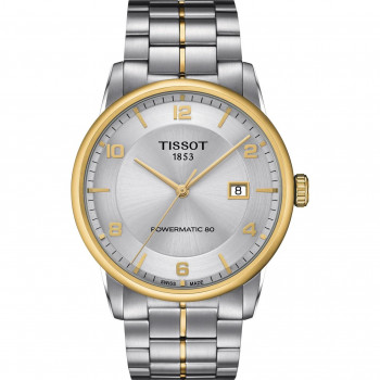 Tissot® Analogique 'Luxury Powermatic 80' Hommes Montre T0864072203700