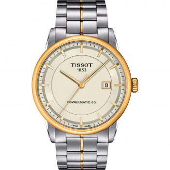 Tissot® Analogique 'Luxury Powermatic 80' Hommes Regarder T0864072226100