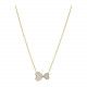 Fossil Jewellery® 'Sutton' Femmes Acier inoxydable Collier - Or JF03941710