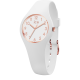 Ice Watch® Analogique 'Ice Glam - White Rose-gold - Numbers' Filles Montre (Super Petit) 015343