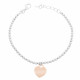 Orphelia® 'Izabella' Femmes's Argent Bracelet - Argent/Rose ZA-7185