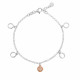 Orphelia® 'Maite' Femmes Argent Bracelet - Argent/Rose ZA-7376