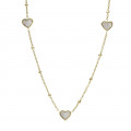 Fossil Jewellery® 'Sutton' Femmes Acier inoxydable Collier - Or JF03942710