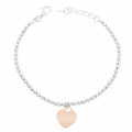 Orphelia® 'Izabella' Femmes's Argent Bracelet - Argent/Rose ZA-7185