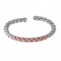 Orphelia® 'Jada' Femmes's Argent Bracelet - Argent/Rose ZA-7395