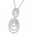 Orphelia® 'Roshina' Femmes's Argent Collier avec pendentif - Argent ZH-7274