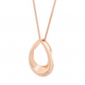 Orphelia® 'Krista' Femmes's Argent Collier avec pendentif - Rosé ZH-7366